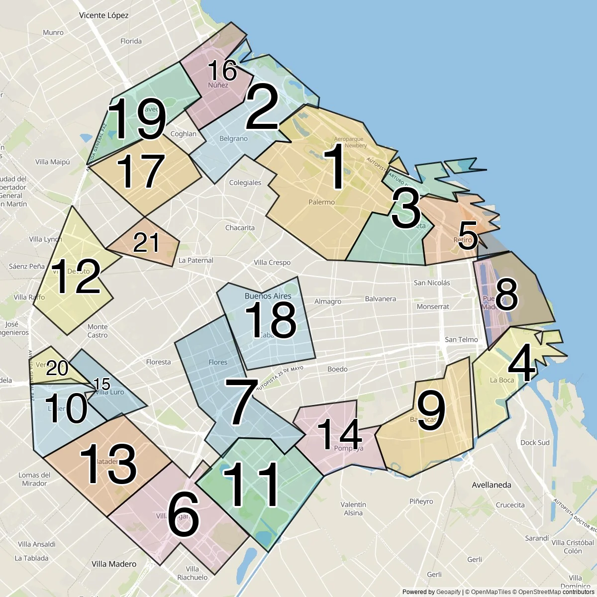 Buenos Aires communes