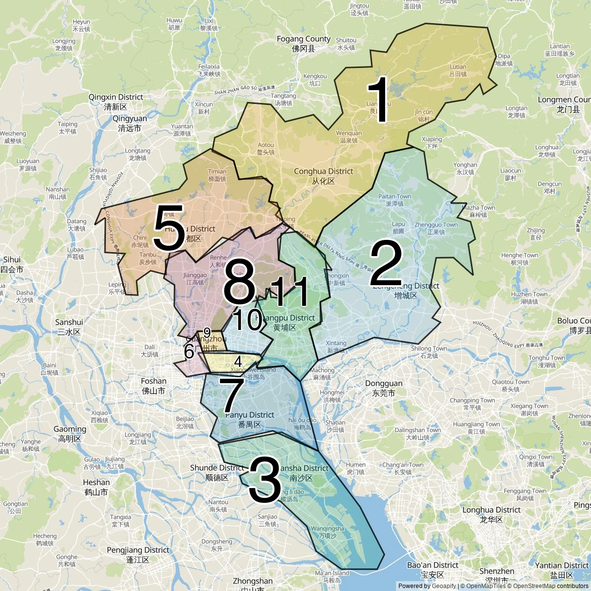 Guangzhou districten