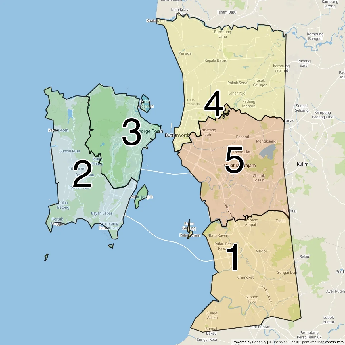 Penang districten